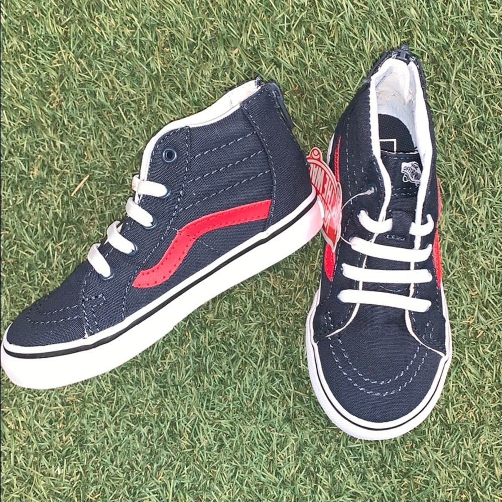Vans SK8-Hi Zip Sneaker- kids